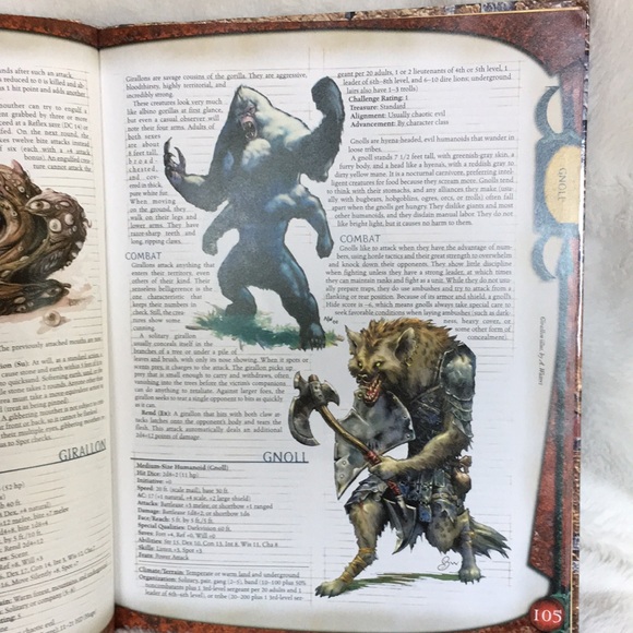 Dungeons & Dragons D&D Monster Manual Core Rulebook 3 Copyright 2000 - Picture 6 of 16